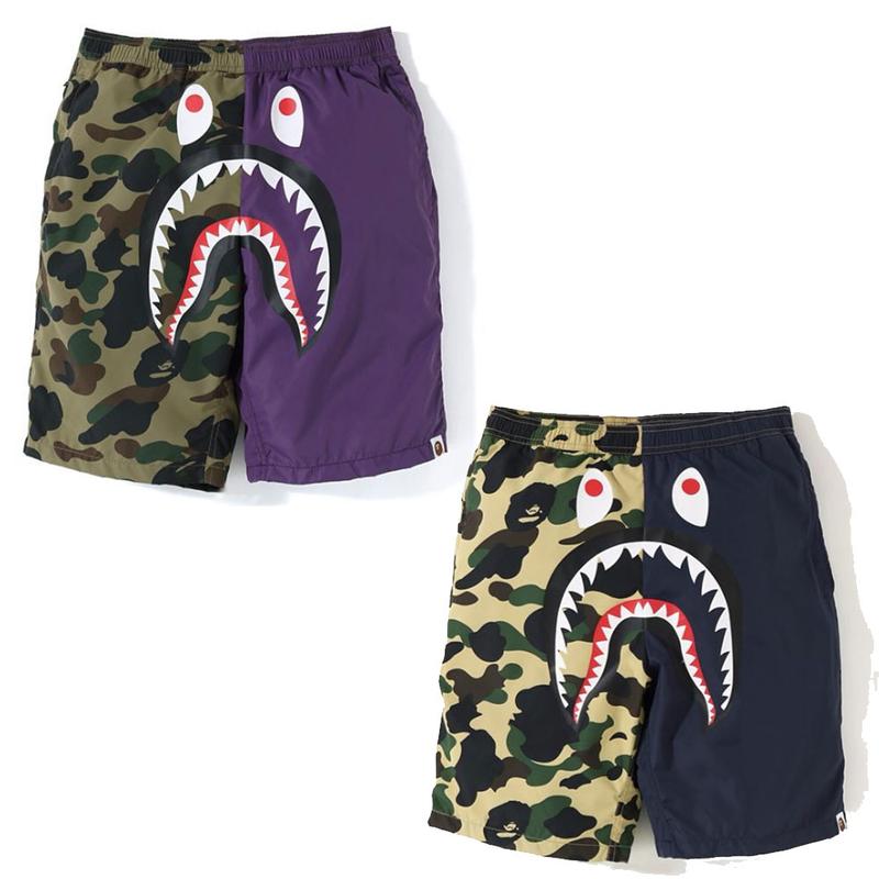 DS! BAPE 1ST CAMO SHARK BEACH SHORTS – StylisticsJapan.com