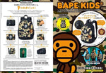 DS! A Bathing Ape Bape 2022SS Baby Milo 1st Camo Backpack + Charm Set