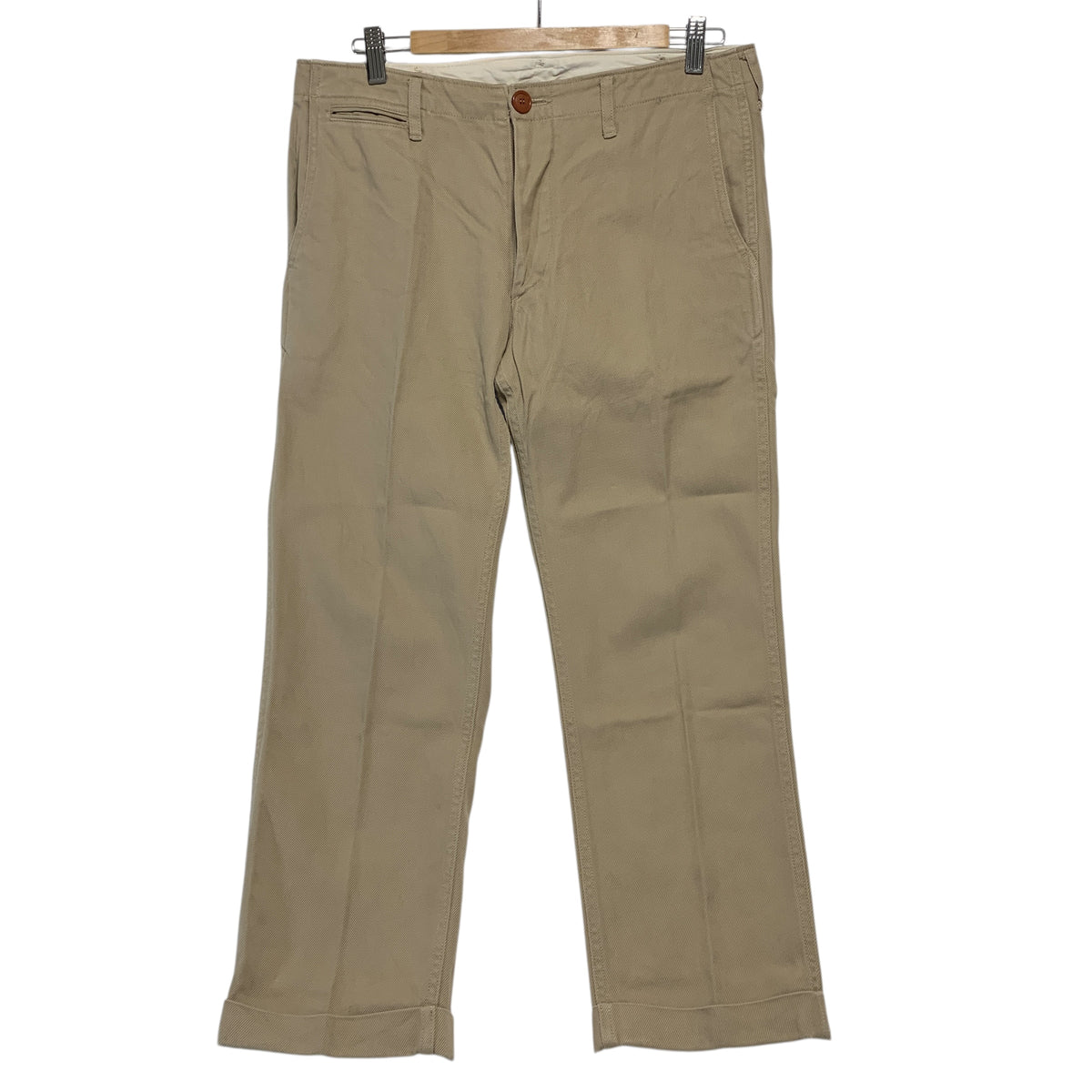 L] Visvim 19SS High Water Chino Pants Giza Beige – StylisticsJapan.com