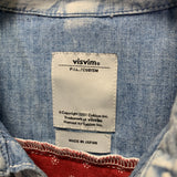 [S] VISVIM 15SS Granger Shirt Chambray S/S Patchwork