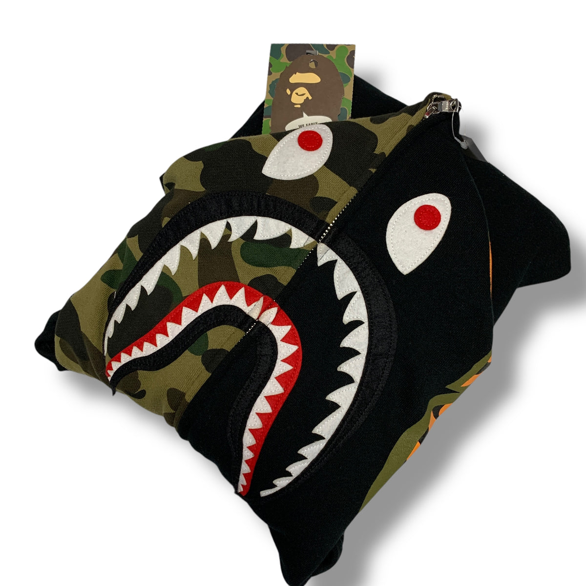 APE BAPE NY 10周年 STASH SHARK HOODIE パーカー Bape bape 10th 