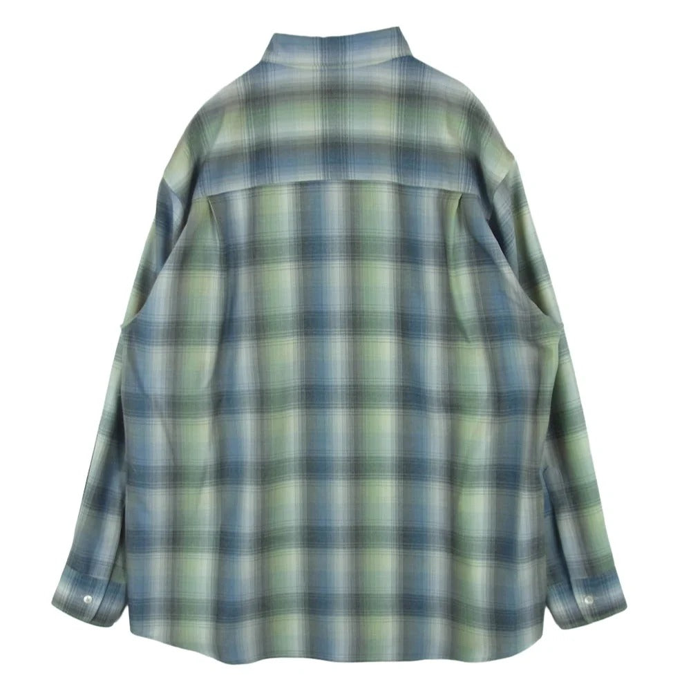 5] AURALEE 25AW SUPER LIGHT WOOL CHECK SHIRT – StylisticsJapan.com