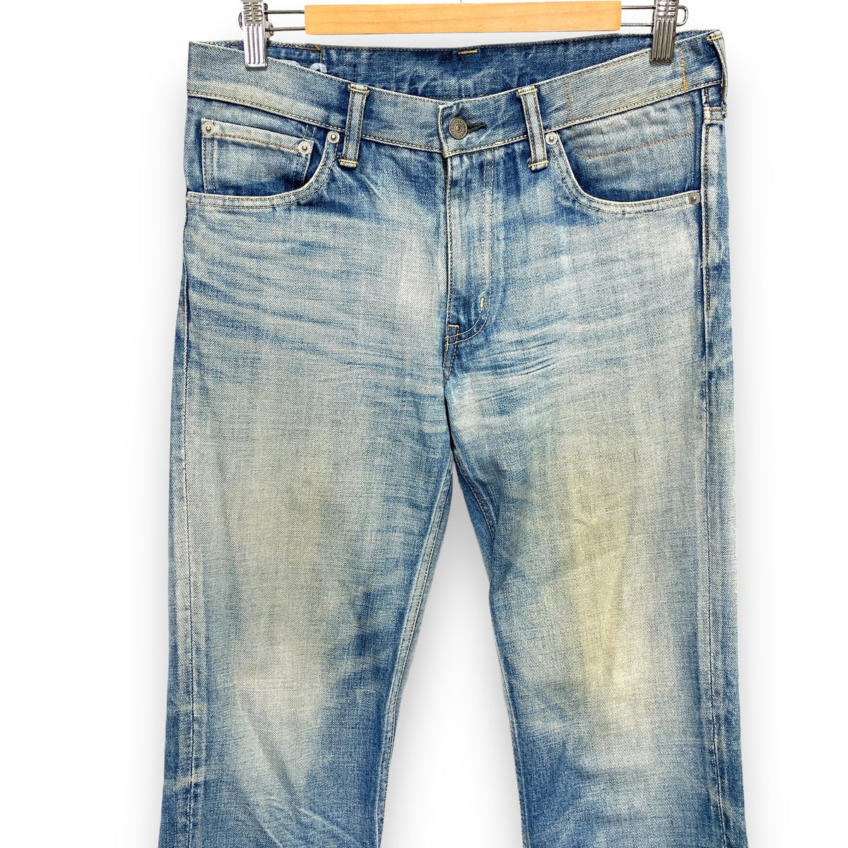 32W 30L] Visvim 12AW SOCIAL SCULPTURE 03 DAMAGED-6 Denim Jeans
