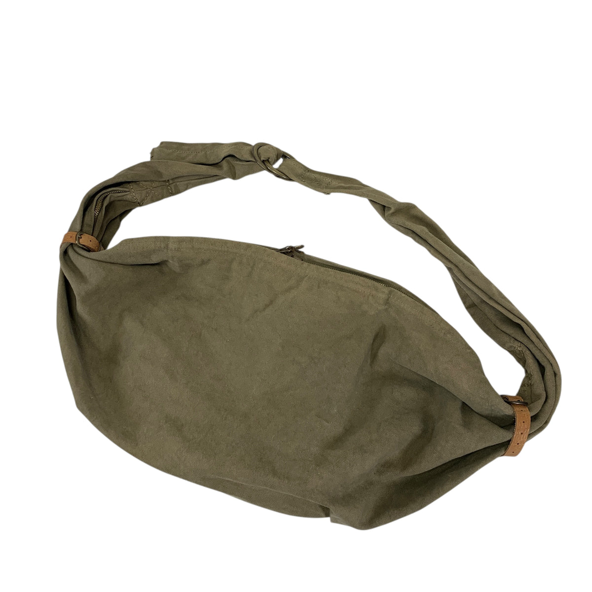 KAPITAL #6 COTTON CANVAS BIG SNUFKIN BAG OLIVE – StylisticsJapan.com