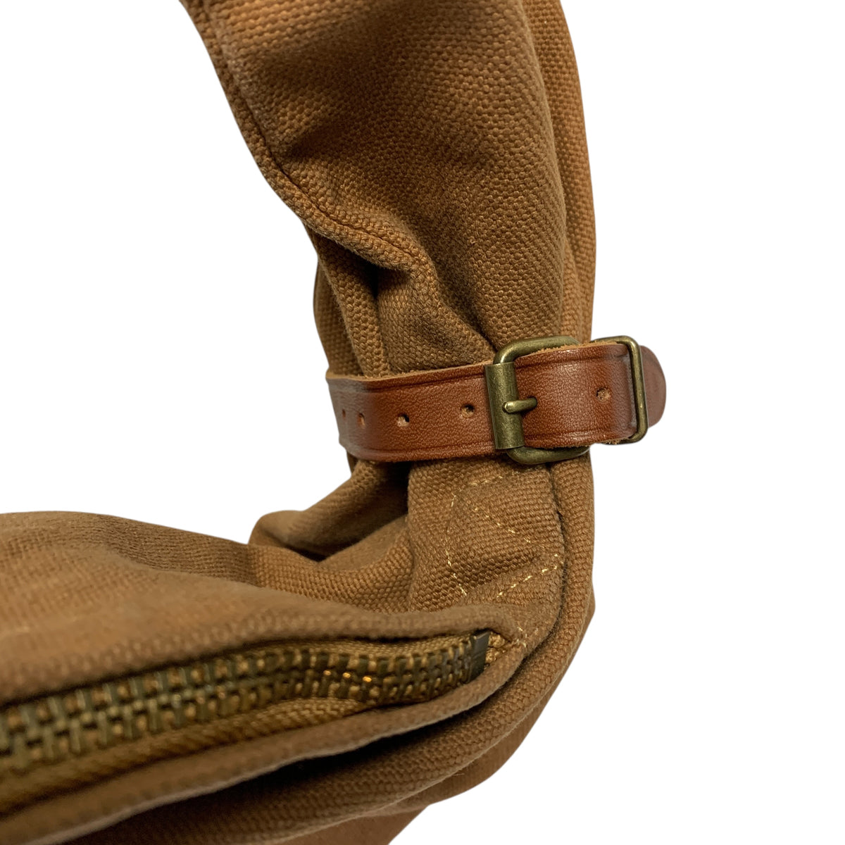 KAPITAL #6 COTTON CANVAS BIG SNUFKIN BAG BROWN – StylisticsJapan.com