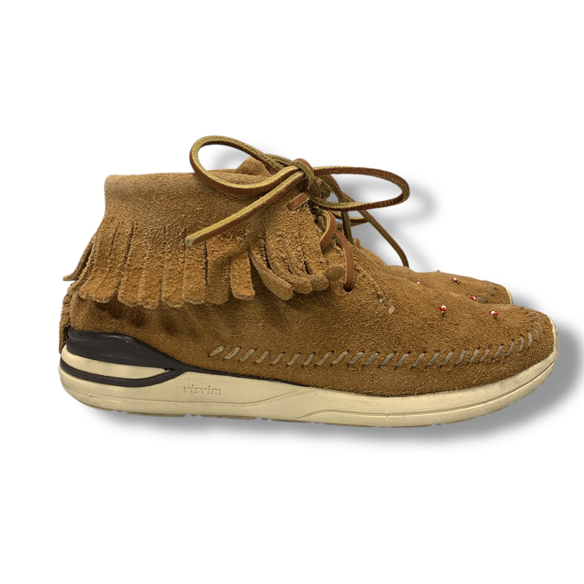 W7] WMV Visvim FBT Shaman Folk Suede Shoes – StylisticsJapan.com