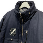 [XL] Number Nine Crest Logo Puffer Jacket Navy