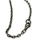 Undercover Vintage Genuine Silver Diamond Bones Pendant Chain Necklace