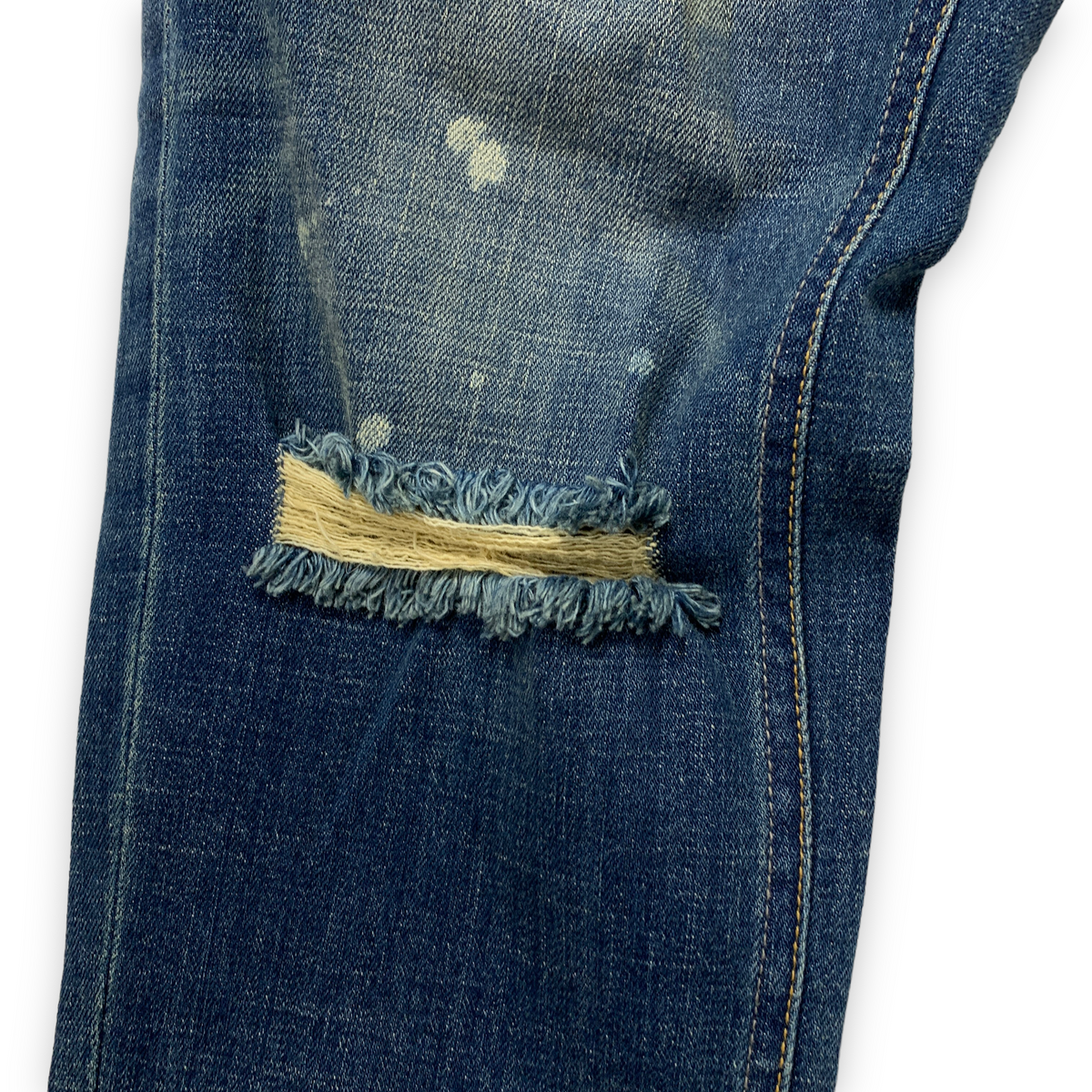 パンツ 00s NUMBER (N)INE damaged skinny jeans M] Number Nine Distressed Denim Skinny Cut Denim Jeans
