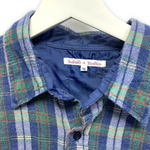 [M] Needles Rebuild 7 Cut Oversized Flannel Shirt