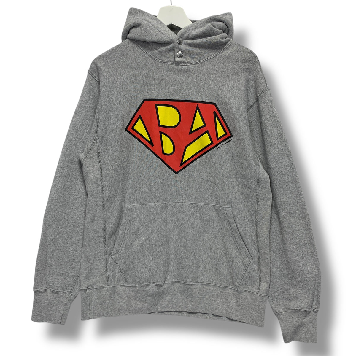 M] A Bathing Ape Bape Vintage Superman Logo Pullover Hoodie