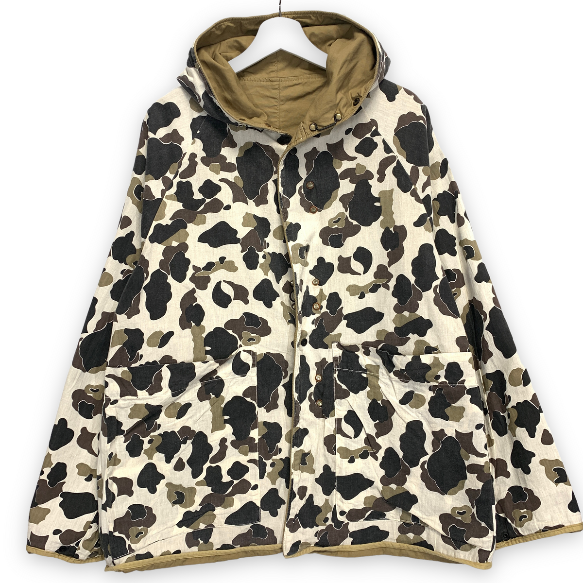 ジャケット・アウター KAPITAL Reversible Camouflage Mods Coat KAPITAL Reversible Camouflage Mods Coat M] Kapital Cotton Linen