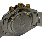 A Bathing Ape Bape Type 3 Bapex Daytona Watch Silver Gold