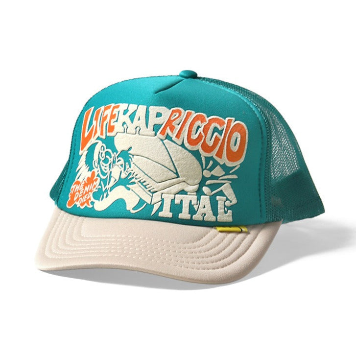 DS! Kapital Kountry LIFE KAPRICCIOpt Mesh Trucker Cap Hat