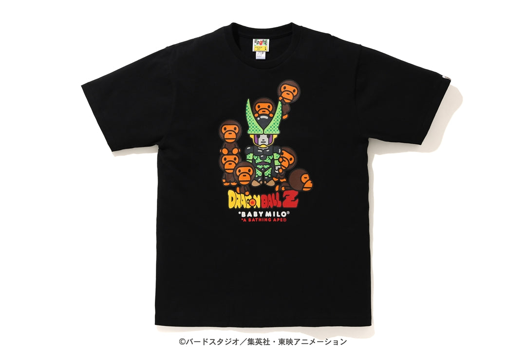 L] DS! Bape Dragon Ball Z Baby Milo Cell and Cell Jr. Tee Black