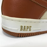 [8.5] Bape Sta Leather / Woven Nylon