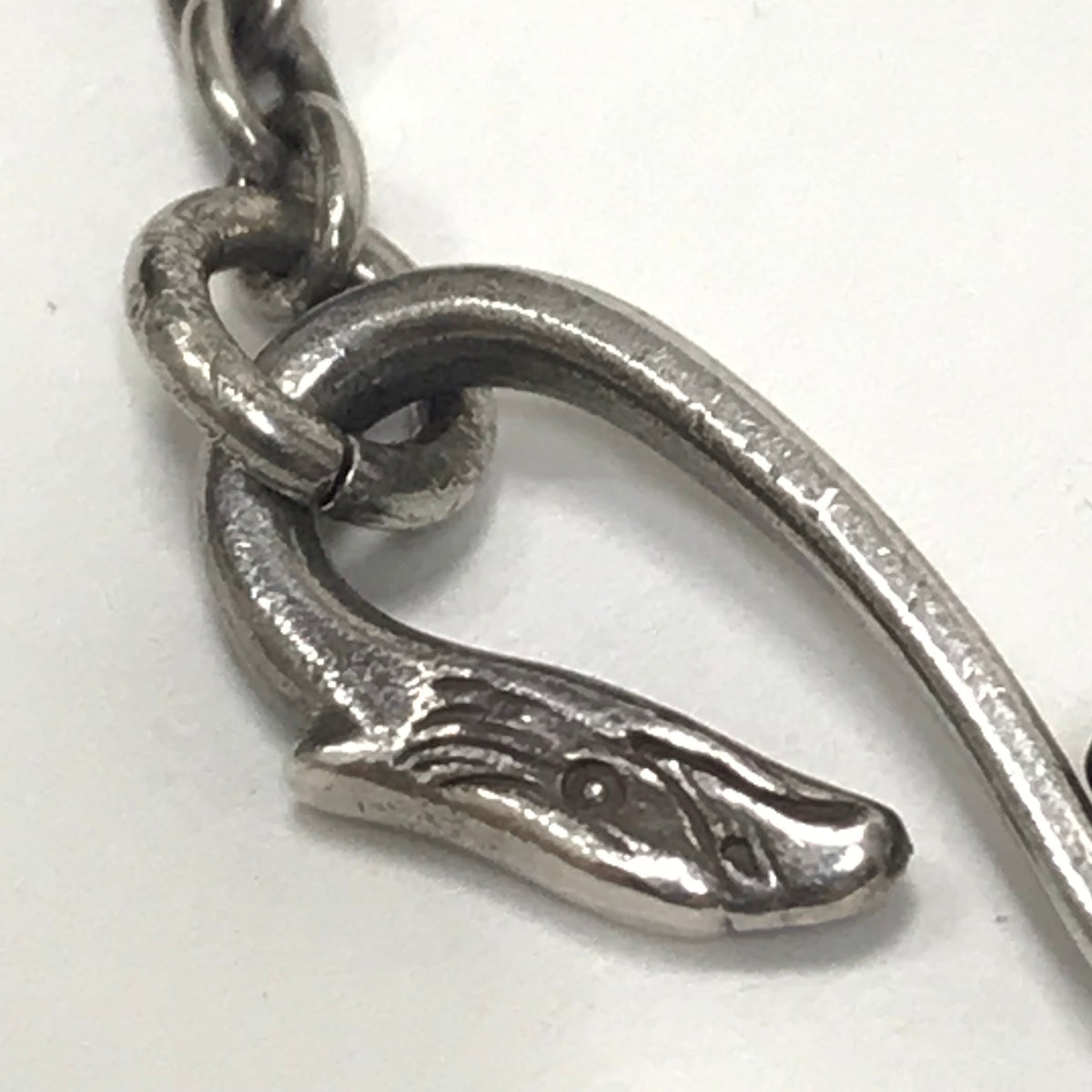 Goro's Silver Eagle Hook Chain Necklace ゴローズ 太角チェーン –