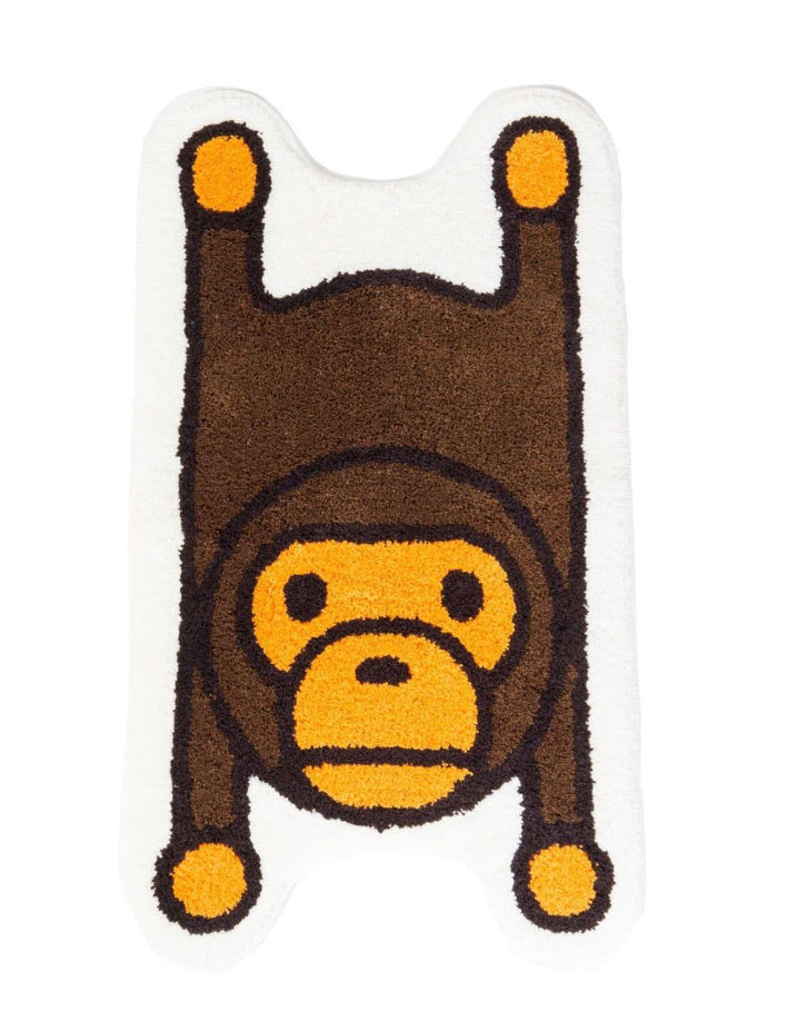 DS! A Bathing Ape Bape Baby Milo Rug Mat Brown – StylisticsJapan.com