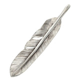 GORO'S SV FEATHER LARGE RIGHT FACING SILVER