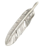 GORO'S SV FEATHER MEDIUM LEFT FACING SILVER