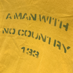 [L] Visvim 18SS A Man With No Country Stencil Tee T Shirt