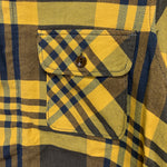 [S] Kapital Flannel L/S Shirt Yellow/Brown