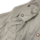 [L] Kapital Ripstop Cotton Military Pocket Katsuragi Ring Coat Olive