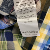 [M] Needles Rebuild 7 Cut Boro Collar Oversized Flannel Shirt