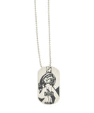 NEW! Hysteric Glamour Guitar Girl Dog Tag Necklace / Pendant