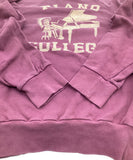 [3] KAPITAL  PIANO COLLEGE ECO FLEECE RAGLAN CREWNECK SWEATSHIRT