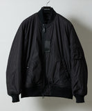 NUMBER (N)INE Nylon MA-1 Jacket - Black