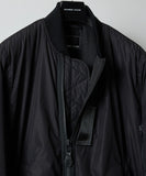 NUMBER (N)INE Nylon MA-1 Jacket - Black