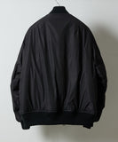 NUMBER (N)INE Nylon MA-1 Jacket - Black
