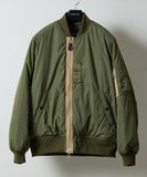 NUMBER (N)INE Nylon MA-1 Jacket - Black (Alt)