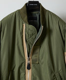NUMBER (N)INE Nylon MA-1 Jacket - Black (Alt)