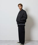 NUMBER (N)INE Nylon MA-1 Jacket - Black
