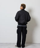 NUMBER (N)INE Nylon MA-1 Jacket - Black