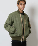 NUMBER (N)INE Nylon MA-1 Jacket - Black (Alt)