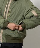 NUMBER (N)INE Nylon MA-1 Jacket - Black (Alt)