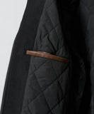 NUMBER (N)INE Raglan Sleeve Zipper Stadium Jacket - Brown
