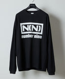 NUMBER (N)INE Classic Box Logo & Back Print L/S T-Shirt - Image 7