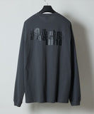 NUMBER (N)INE Classic Box Logo & Back Print L/S T-Shirt - Image 17