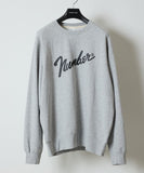 Number⑨ Printed Classic Crewneck Sweatshirt - Image 4