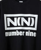 NUMBER (N)INE Classic Box Logo & Back Print Crewneck Sweatshirt - Image 3