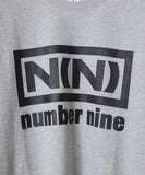 NUMBER (N)INE Classic Box Logo & Back Print Crewneck Sweatshirt - Image 8