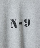 NUMBER (N)INE N-9 Stencil Logo Printed Classic Crewneck Sweatshirt - Image 6