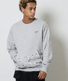 NUMBER (N)INE Hand Painted Kangaroo Pocket L/S Sweatshirt