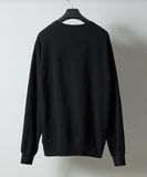 NUMBER (N)INE Hand Painted Kangaroo Pocket L/S Sweatshirt - Black