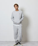 NUMBER (N)INE Hand Painted Kangaroo Pocket L/S Sweatshirt - Grey