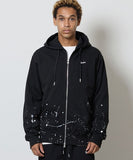 NUMBER (N)INE Hand Painted Full Zip Sweat Hoodie